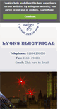 Mobile Screenshot of lyonselectrical.co.uk